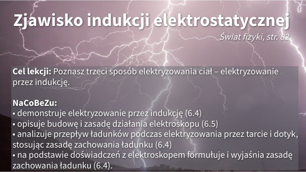 IX.4_Elektryzowanie przez indukcję | Genially
