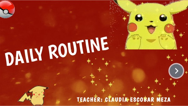 DAILY ROUTINES | Genially