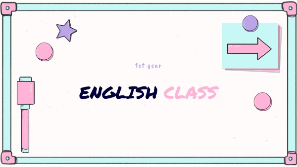 english 1ero s3