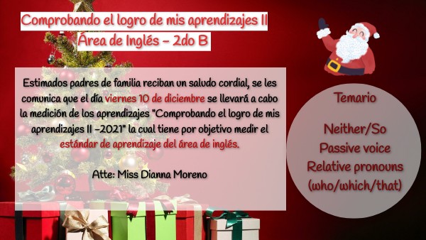 UNIT 8 2do año B | Genially
