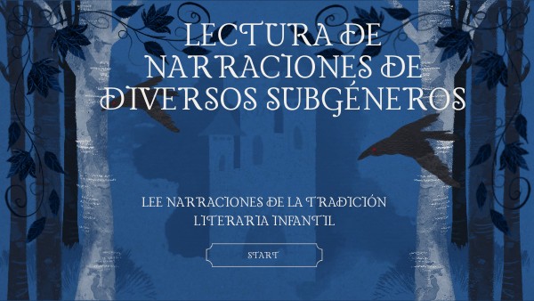 Lectura de narraciones de diversos subgéneros | Genially