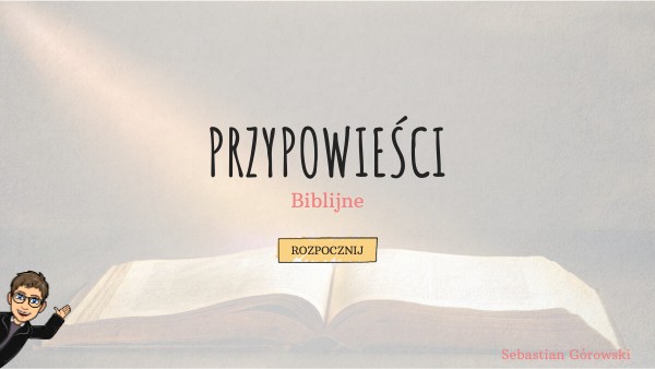 Przentacja "Przypowieści Biblijne" | Genially