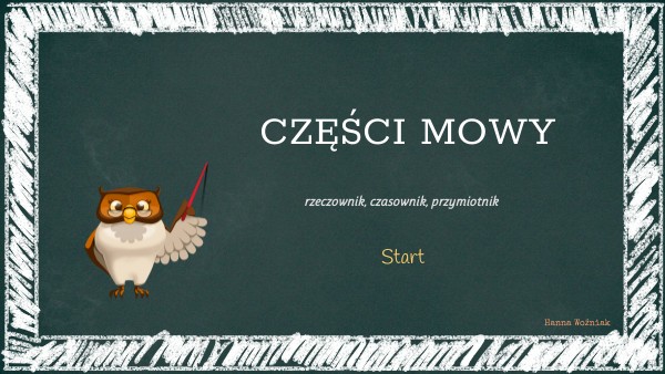 Części mowy. klasa 2 | Genially