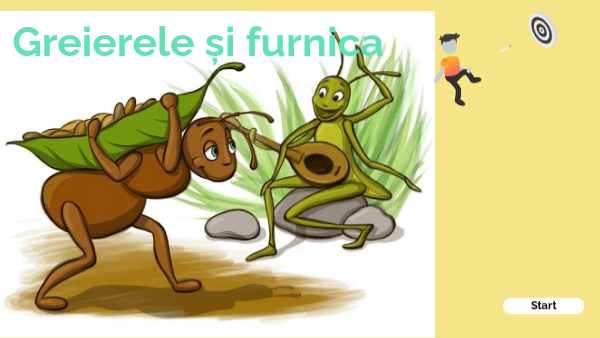 Greierele si furnica | Genially