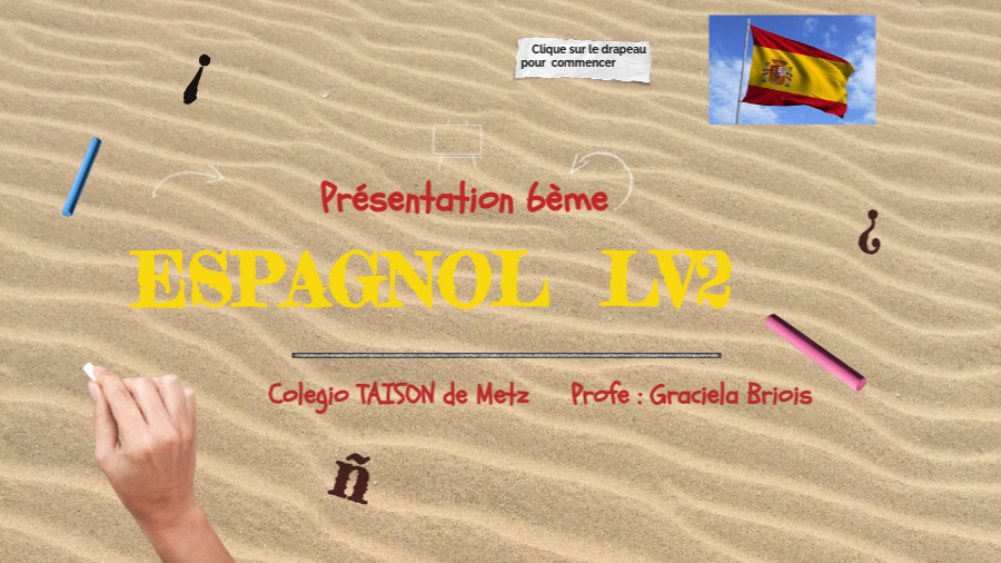 Présentation ESPAGNOL LV2 copie | Genially