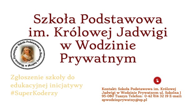 Szkoła Podstawowa im. Królowej Jadwigi w Wodzinie Prywatnym