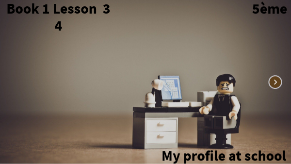 5ème B1 L3 My profile at school 2 | Genially