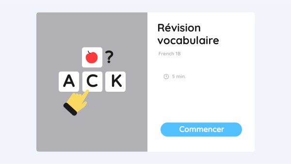 French 1B - End of Semester | Genially