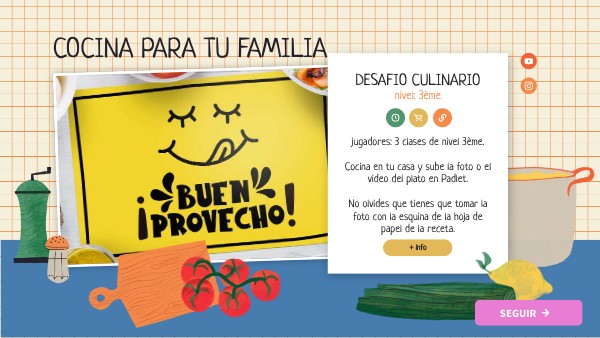 Buen provecho challenge