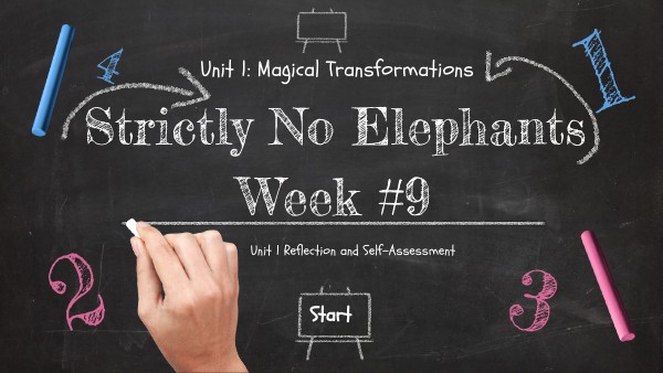 Week 9: Unit 1 Reflection and Self Assessment | Genially