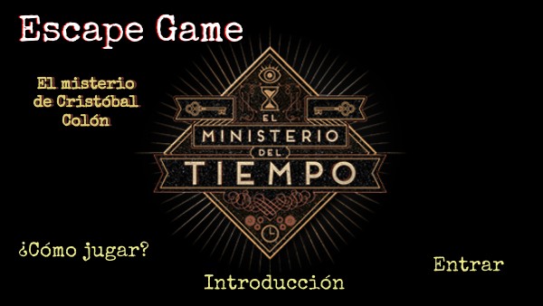 Escape Game : Colón y el ministerio del tiempo