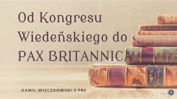 Od Kongresu Wiedeńskiego