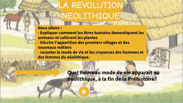 6EME LA REVOLUTION NEOLITHIQUE