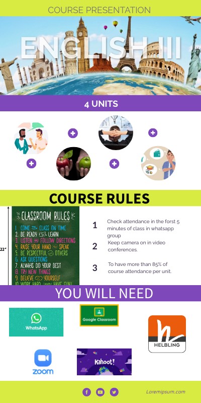 course presentation 3rd grade | Genially
