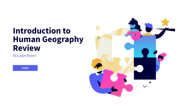 Introduction to Human Geography Escape Room