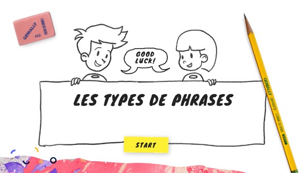 les types de phrases | Genially