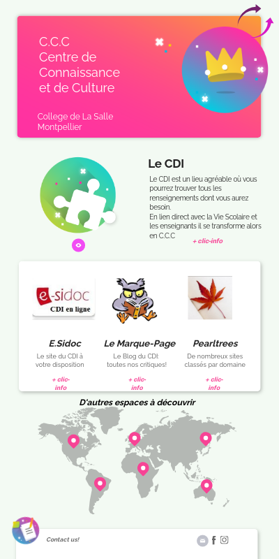 Présentation CDI | Genially