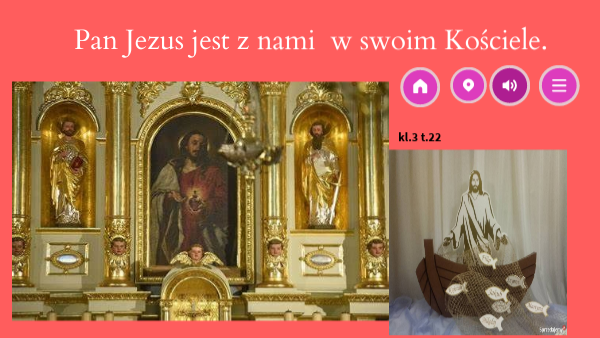 Pan Jezus jest z nami w swoim Kościele, klasa 3, t.22