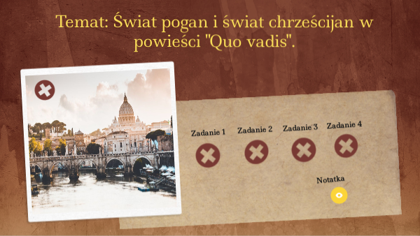 Świat w "Quo vadis" | Genially