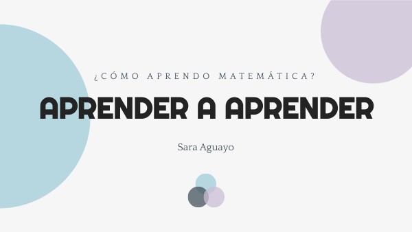 Aprender a aprender | Genially
