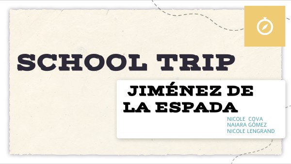 SCHOOL TRIP | Genially