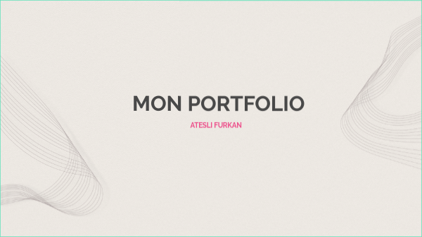Mon portfolio | Genially