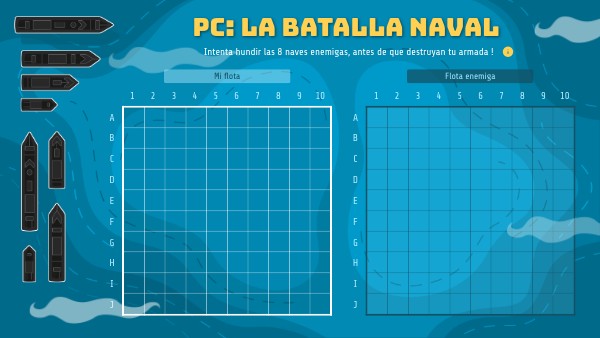 Batalla Naval: Coordenadas.