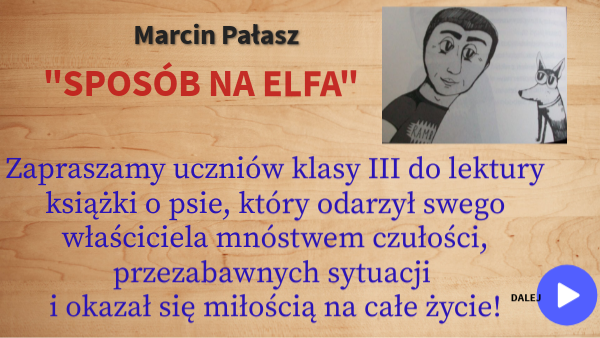 Test Znajomości Lektury Sposób Na Elfa SPOSÓB NA ELFA | Genially