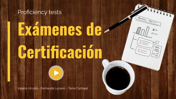 Proficiency Tests | Genially