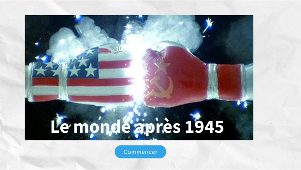 Le monde après 1945 | Genially