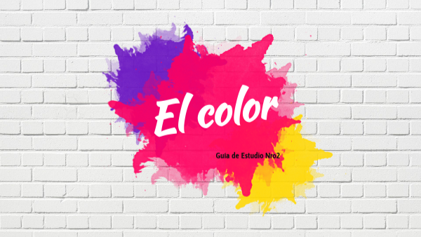 El color.