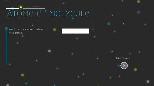 3OTM1. Rappels sur "Atome" et "Molécule"-Bonus 2 points