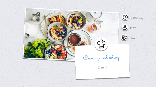 Cooking and eating | Genially