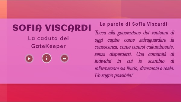 Sofia Viscardi | Genially