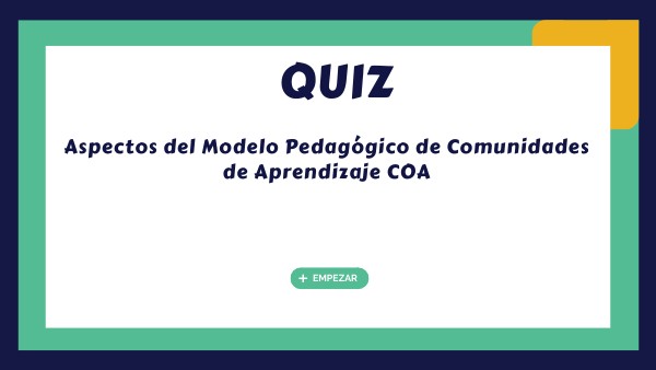 Aspectos COA | Genially