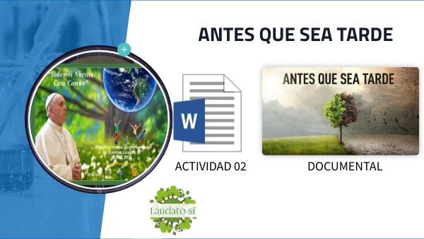 ANTES QUE SEA TARDE