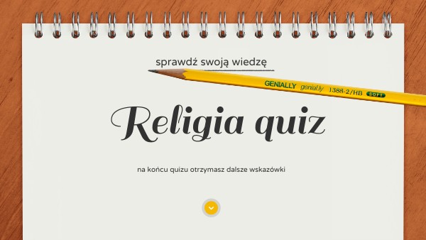 Religia Klasa 8 ćwiczenia Odpowiedzi kl.8 Religia quiz | Genially