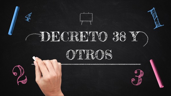 GRUPO 2 - CLASE 2: DECRETO 38 + HILO CONDUCTOR | Genially
