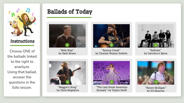 Ballads of Today