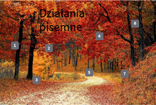 Działania Pisemne Klasa 4 Sprawdzian 2018 - działania pisemne -klasa 4