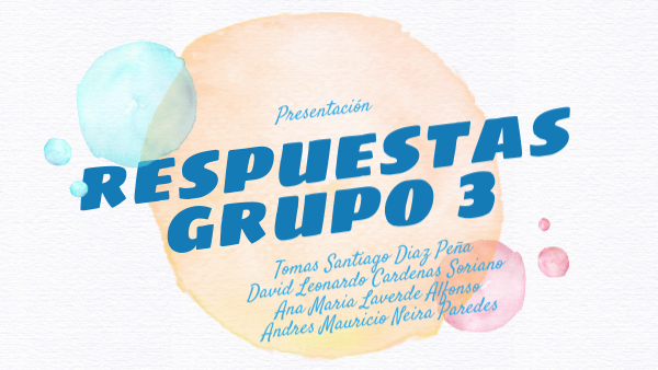 GRUPO 3 | Genially