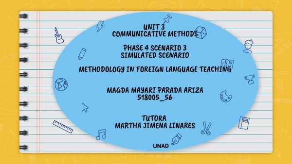 Phase 4 - Scenario 3 - Simulated Scenario | Genially