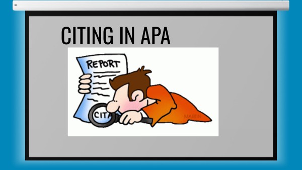 CITING IN APA