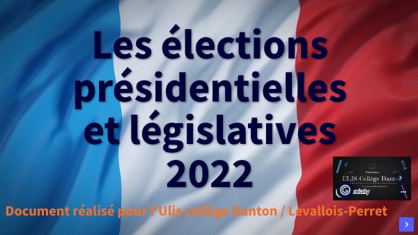 élections présidentielles 2022 ulis Danton