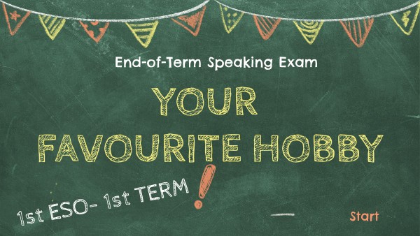 1ESO 1st TERM SPEAKING EXAM | Genially