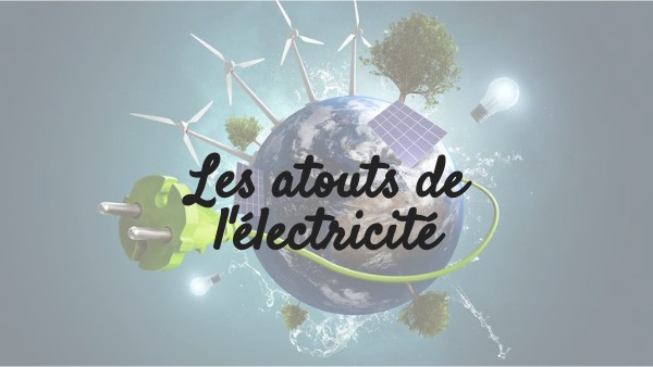 Les atouts de l'électricité | Genially