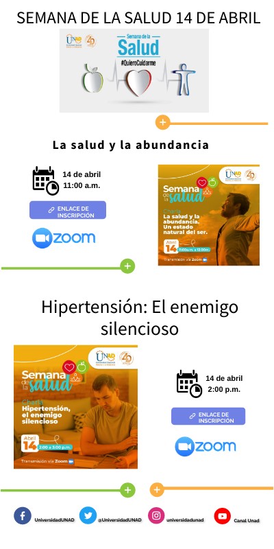 Semana de la Salud 14 de Abril | Genially
