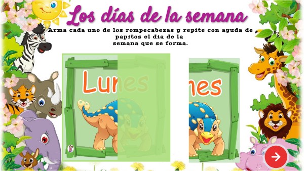 LOS DIAS DE LA SEMANA