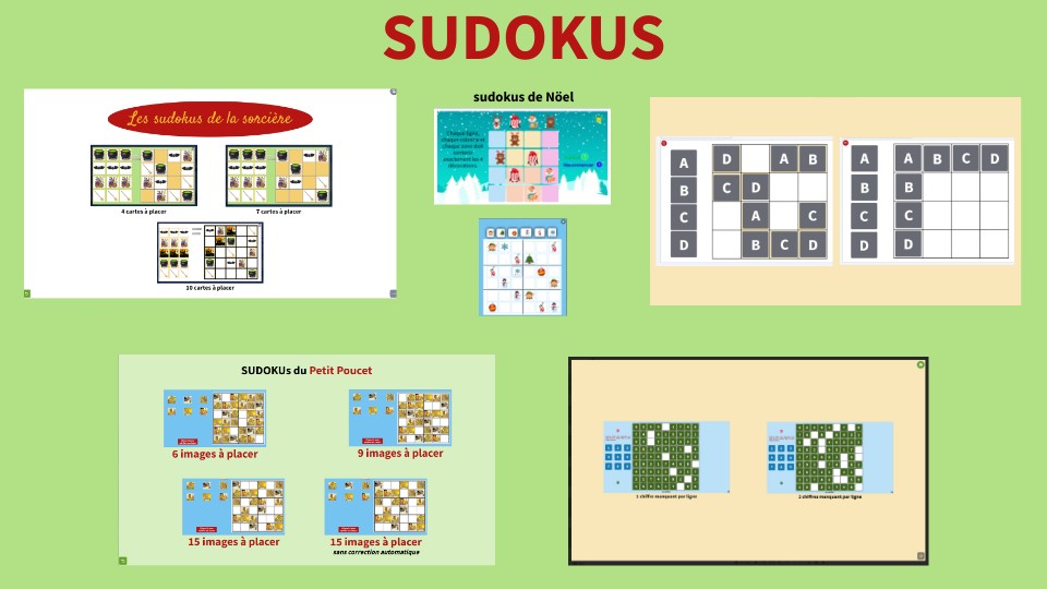 ARCHIVES DES SUDOKUS visual data 7