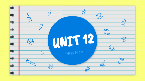 UNIT 12- 2021